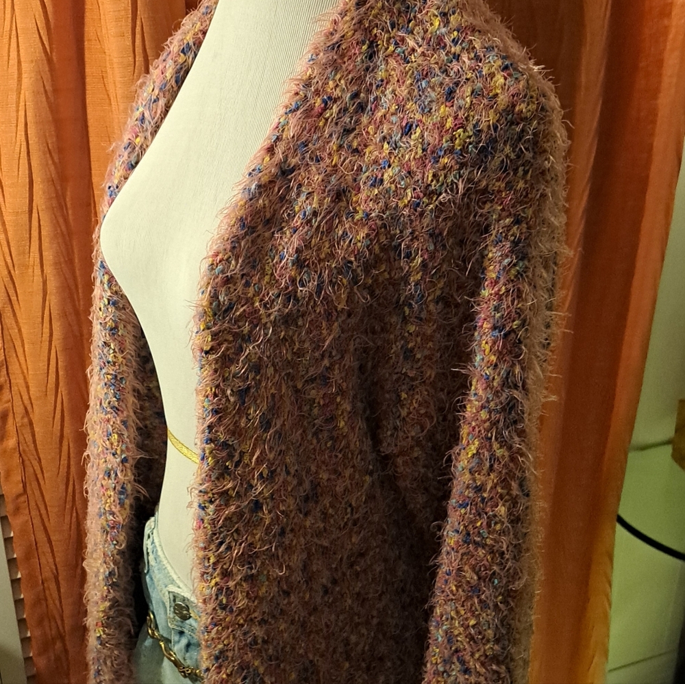 American Rag Multicolor Women's knit open Cardigan - Picture 3 of 8